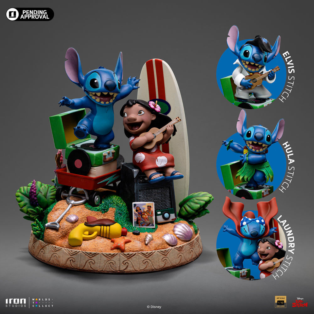 Statue Lilo and Stitch Deluxe  Disney Classics  Art Scale 1/10  Iron Studios