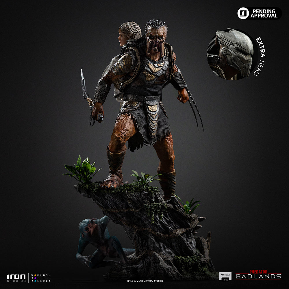 Pre-Order - Statue Predator Dek & Thia - Predator: Badlands - Art Scale 1/10 - Iron Studios