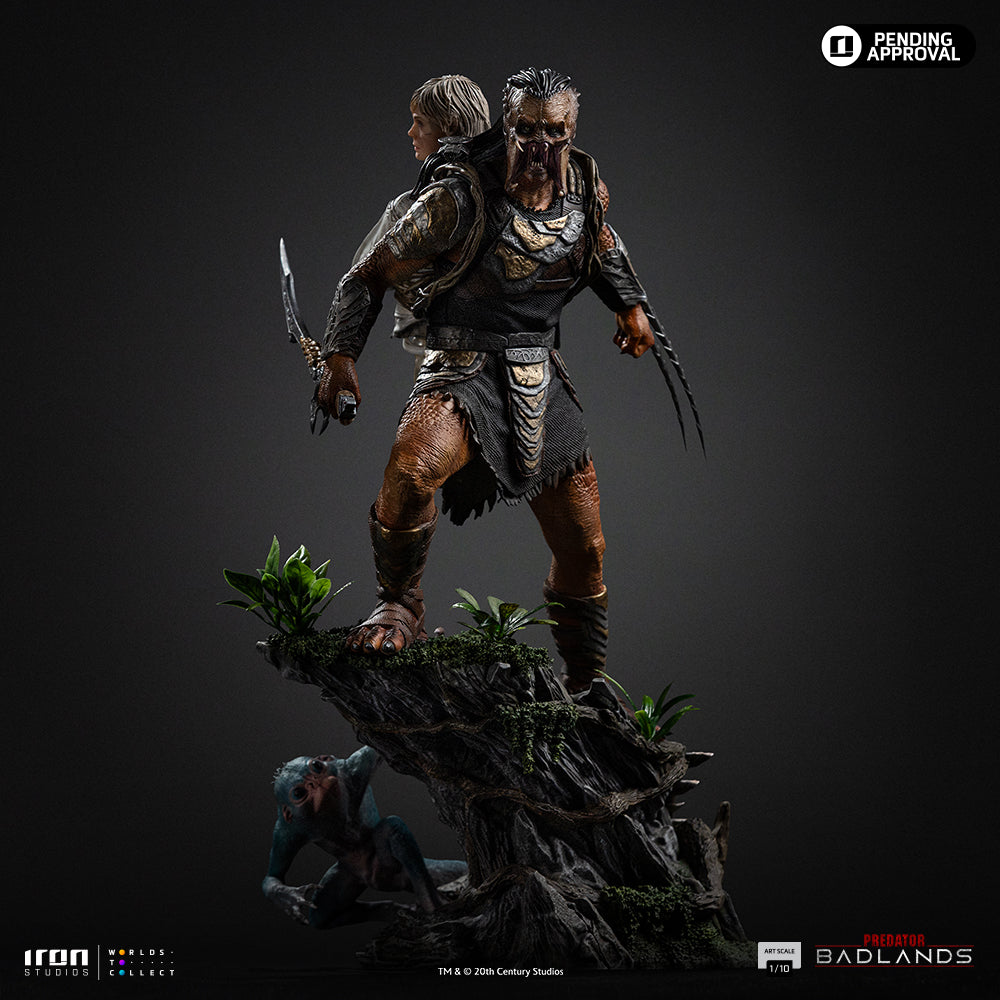 Pre-Order - Statue Predator Dek & Thia - Predator: Badlands - Art Scale 1/10 - Iron Studios