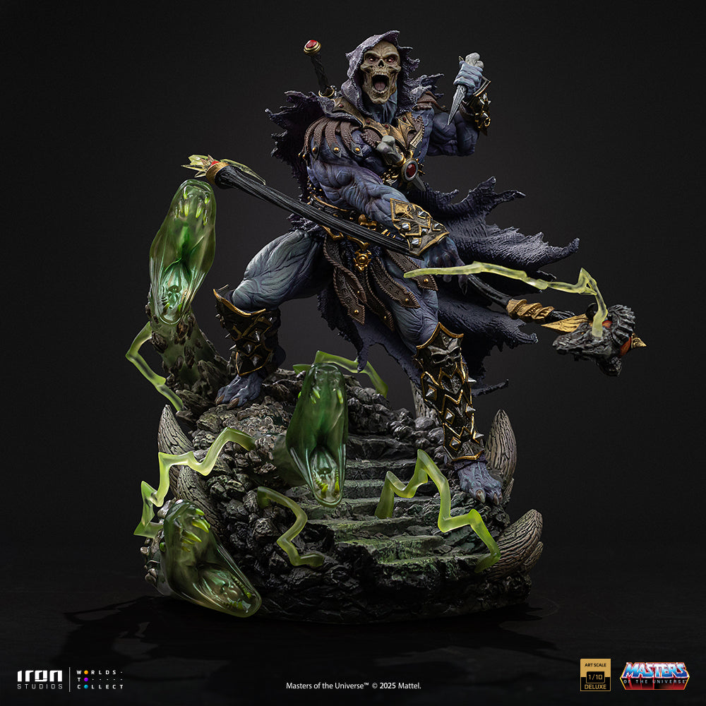 Statue Skeletor Unleashed  Masters of the Universe  Art Scale 1/10  Iron Studios