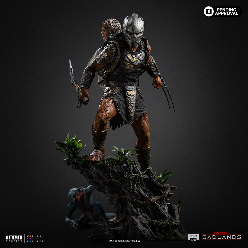 Pre-Order - Statue Predator Dek & Thia - Predator: Badlands - Art Scale 1/10 - Iron Studios