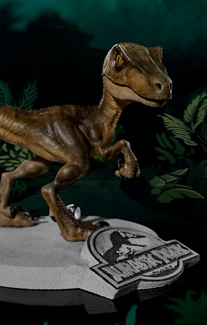 特撮 Jurassic Park Velociraptor Minico Statue Velociraptor - Jurassic Park - MiniCo - Iron Studios