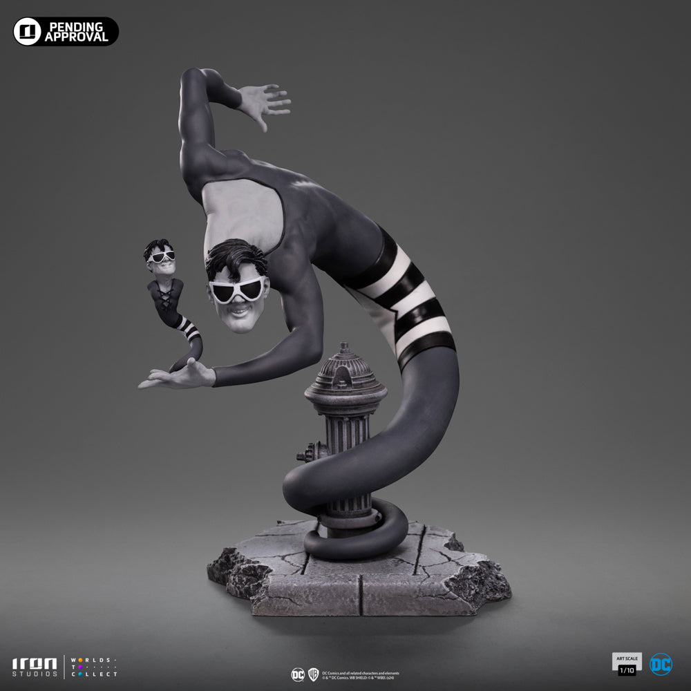 Statue Plastic Man (Black and White Version) – DC Comics – Art Scale 1/10 – Iron Studios