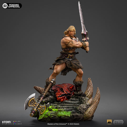 Digital Pre-Order - Statue He-Man Unleashed - Masters of the Universe - Art Scale 1/10 - Iron Studios