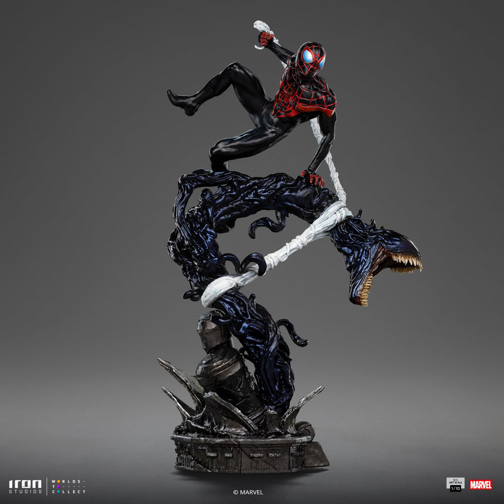 Miles Morales - Spider-Man vs Villains Diorama - BDS Art Scale 1/10 - Iron Studios