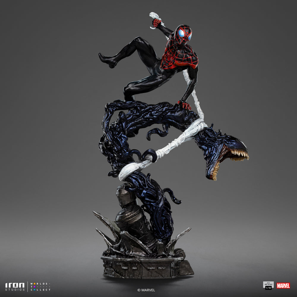 Digital Pre-Order - Statue Miles Morales - Spider-Man vs Villains Diorama - BDS Art Scale 1/10 - Iron Studios