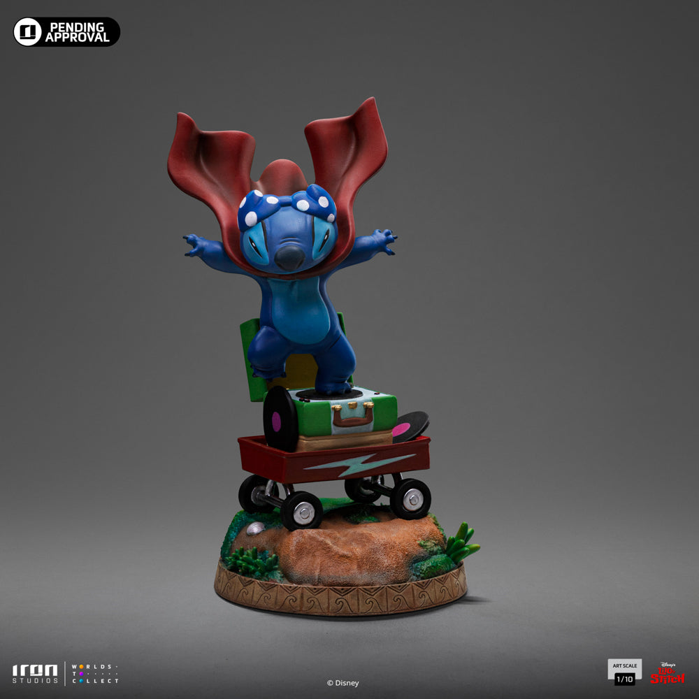 Statue Stitch (Laundry Version)  Lilo and Stitch  Art Scale 1/10  Iron Studios