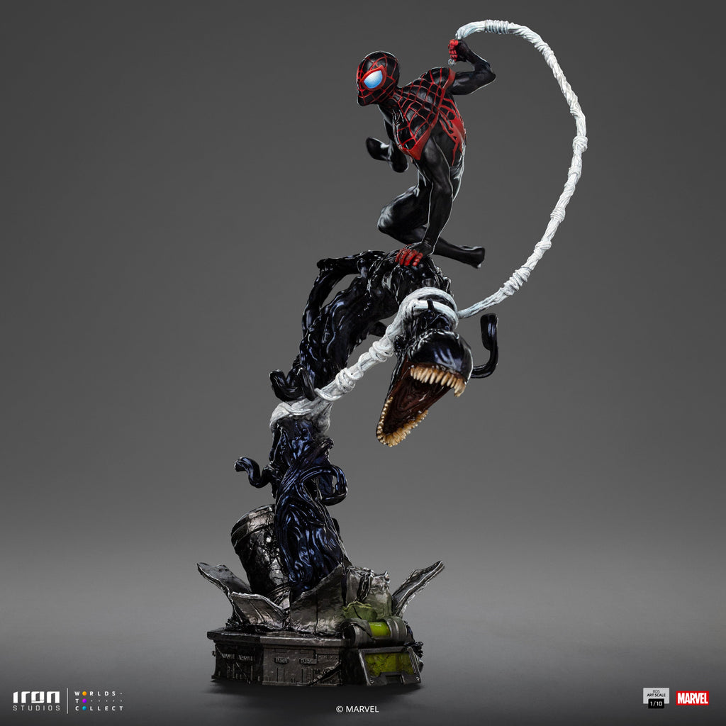 Miles Morales - Spider-Man vs Villains Diorama - BDS Art Scale 1/10 - Iron Studios