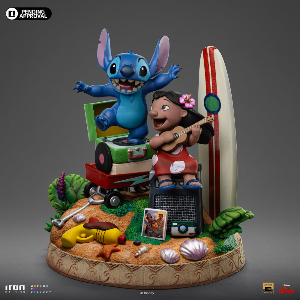 Statue Lilo and Stitch Deluxe  Disney Classics  Art Scale 1/10  Iron Studios