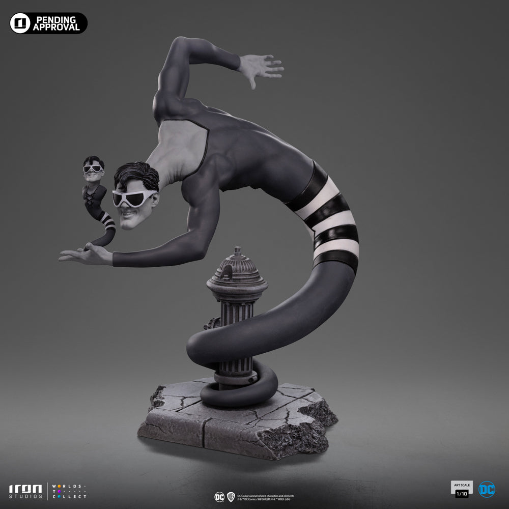Statue Plastic Man (Black and White Version) – DC Comics – Art Scale 1/10 – Iron Studios