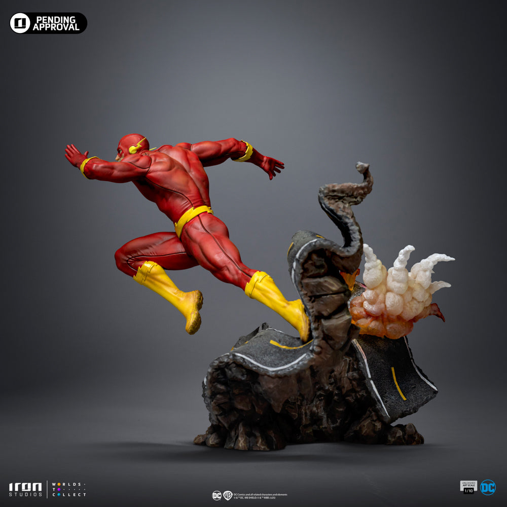 Digital Pre-Order - Statue Flash - DC Comics Series #9 - Art Scale 1/10 - Iron Studios