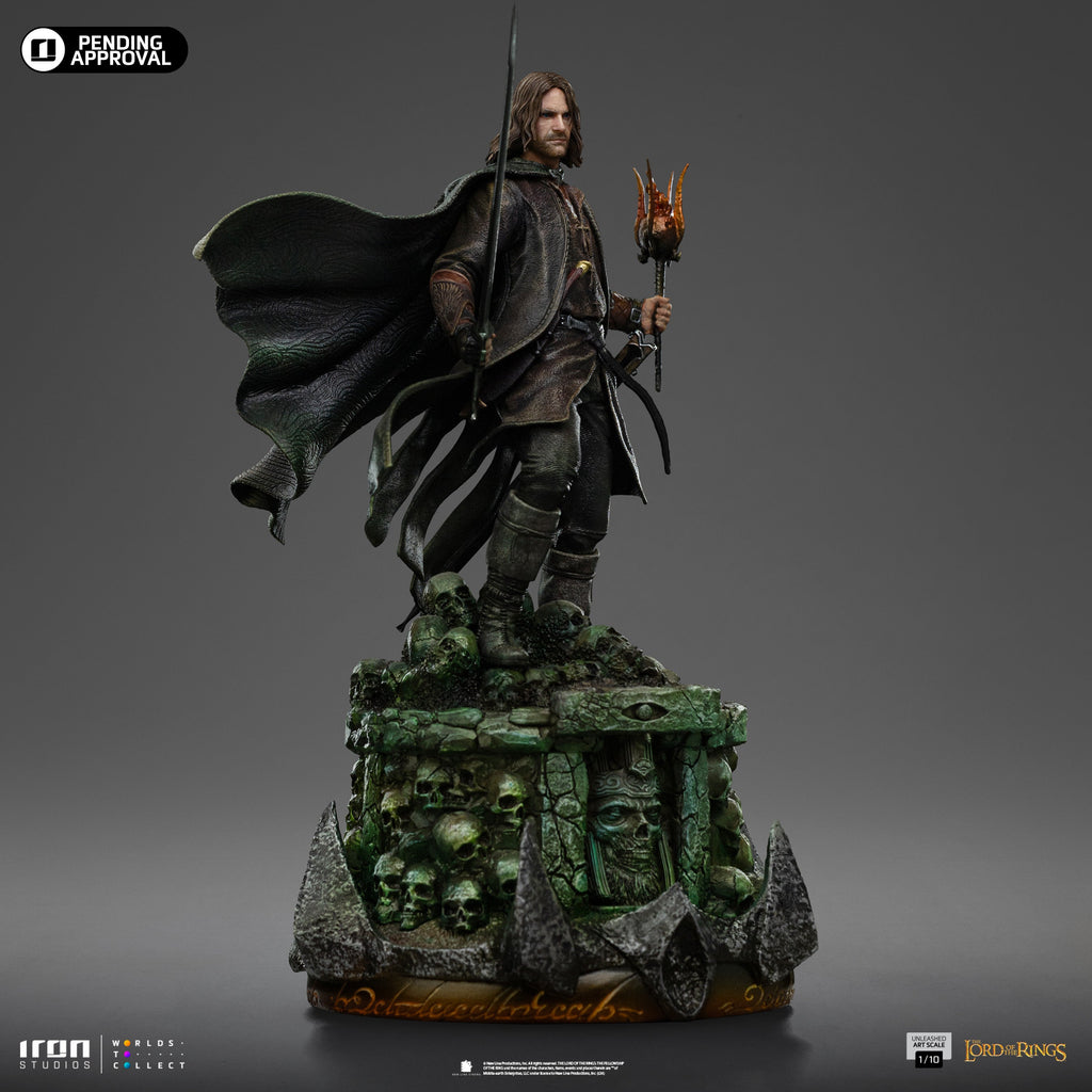 Aragorn Unleashed - The Lord of the Rings - Art Scale 1/10 - Iron Studios