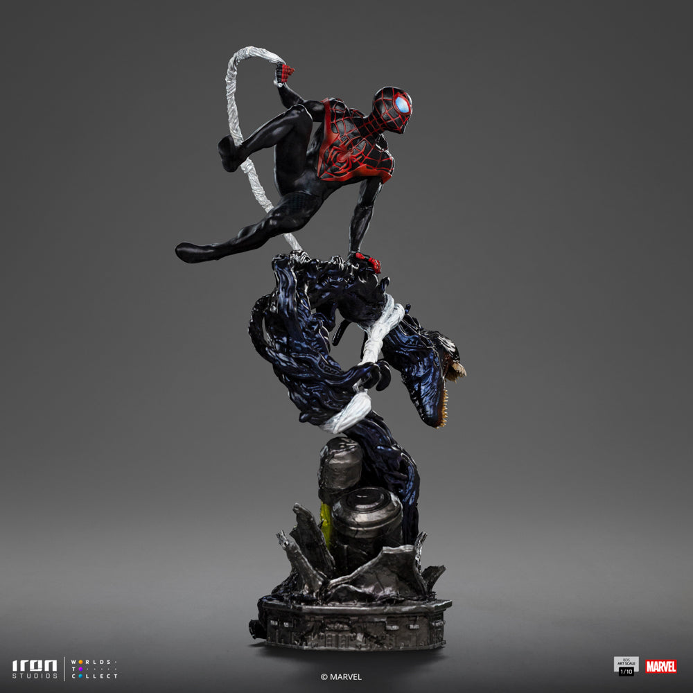 Digital Pre-Order - Statue Miles Morales - Spider-Man vs Villains Diorama - BDS Art Scale 1/10 - Iron Studios