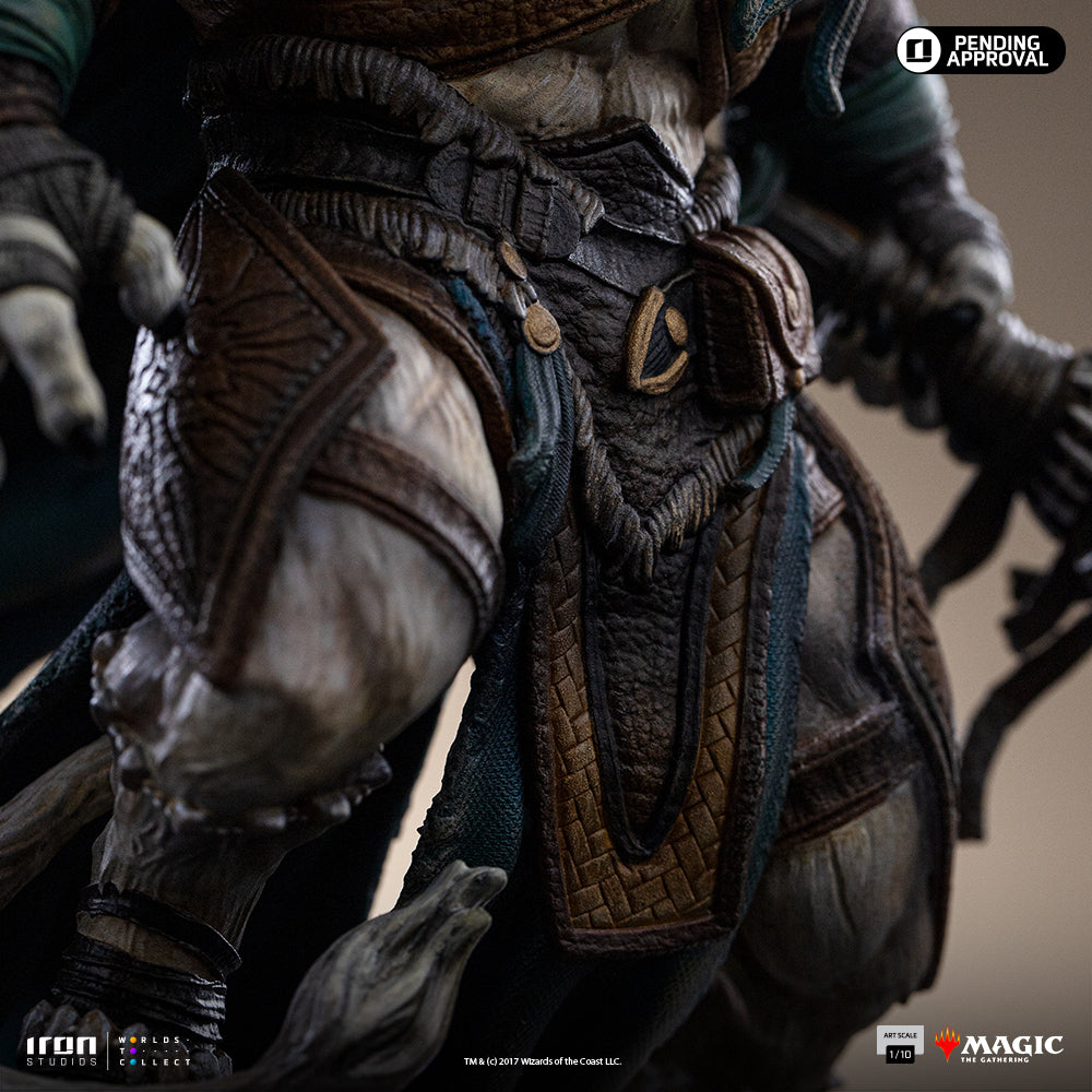 Pre-Order - Statue Ajani Goldmane - Magic: The Gathering - Art Scale 1/10 - Iron Studios