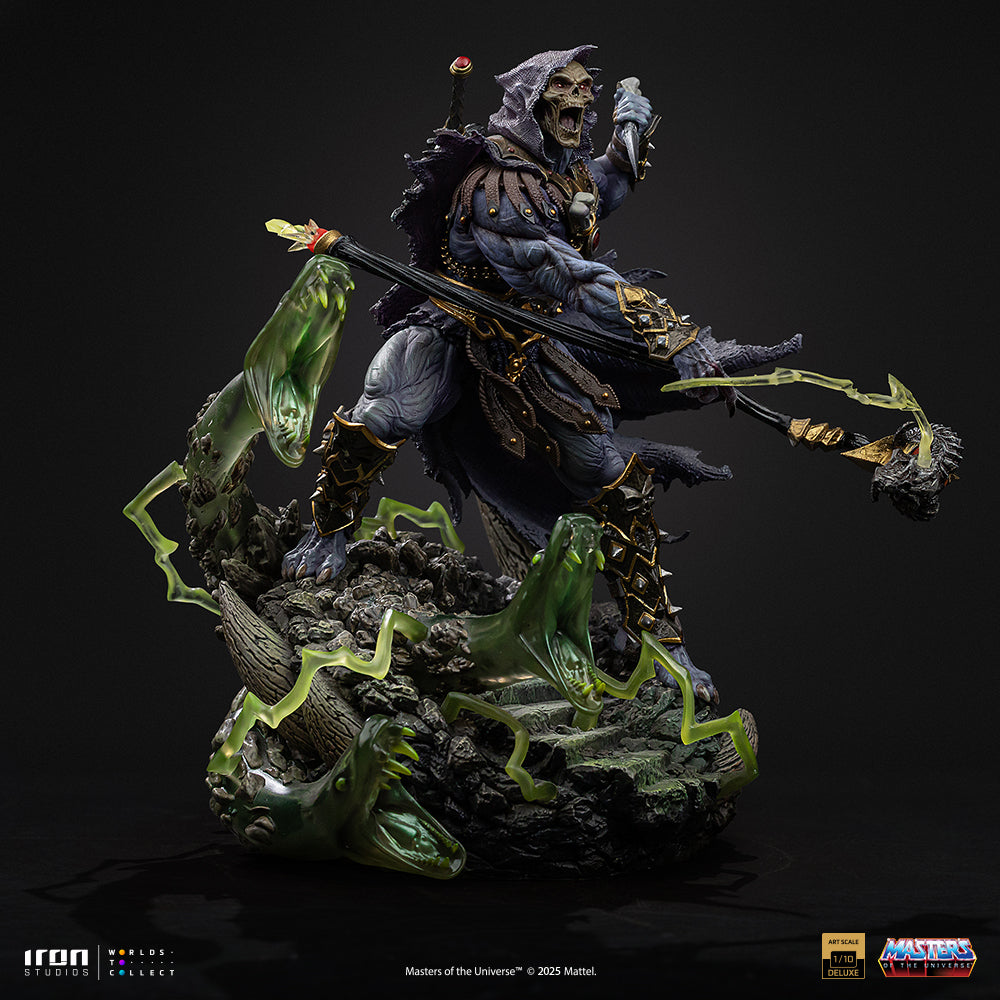 Statue Skeletor Unleashed  Masters of the Universe  Art Scale 1/10  Iron Studios