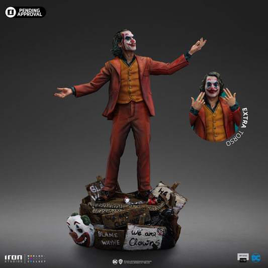 Digital Pre-Order - Statue Joker (Arthur Fleck) - Joker - Deluxe Art Scale 1/10 - Iron Studios