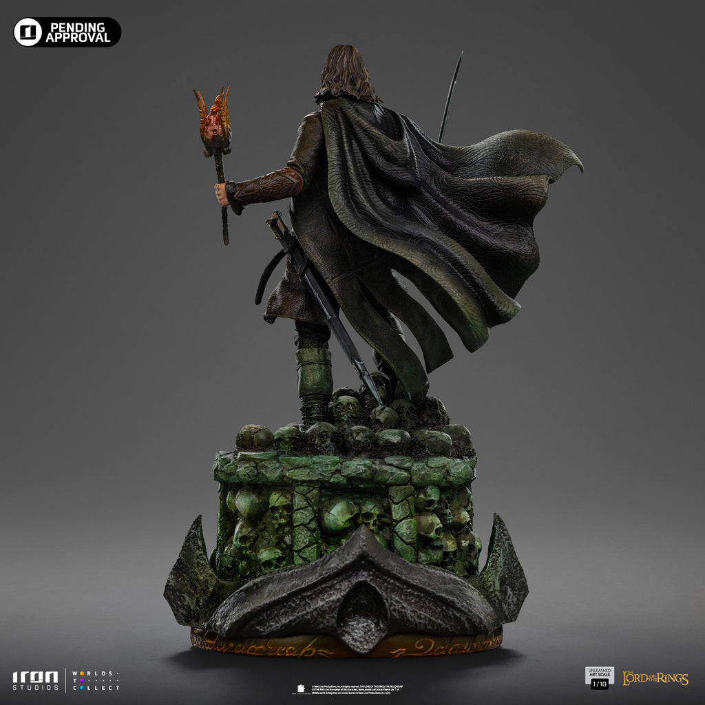 Aragorn Unleashed - The Lord of the Rings - Art Scale 1/10 - Iron Studios