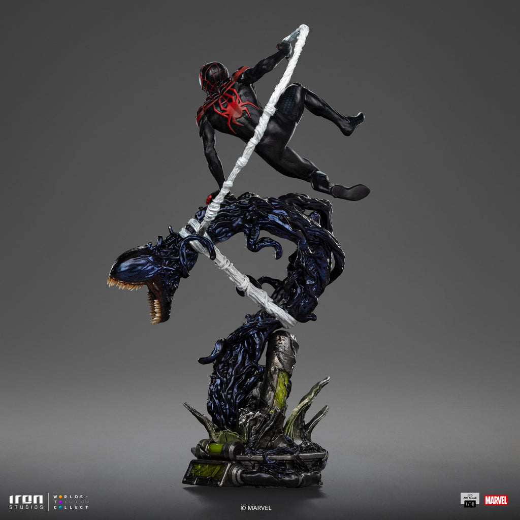 Miles Morales - Spider-Man vs Villains Diorama - BDS Art Scale 1/10 - Iron Studios
