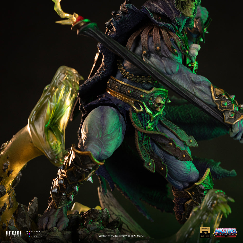 Statue Skeletor Unleashed  Masters of the Universe  Art Scale 1/10  Iron Studios