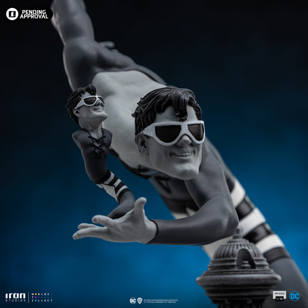 Statue Plastic Man (Black and White Version) – DC Comics – Art Scale 1/10 – Iron Studios