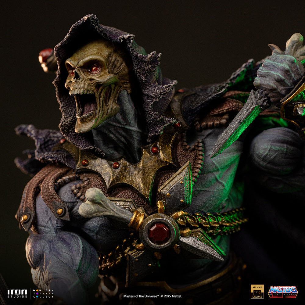 Statue Skeletor Unleashed  Masters of the Universe  Art Scale 1/10  Iron Studios