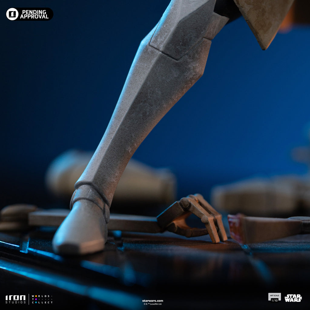 Obi-Wan Kenobi – Star Wars: Clone Wars - Art Scale 1/10 - Iron Studios