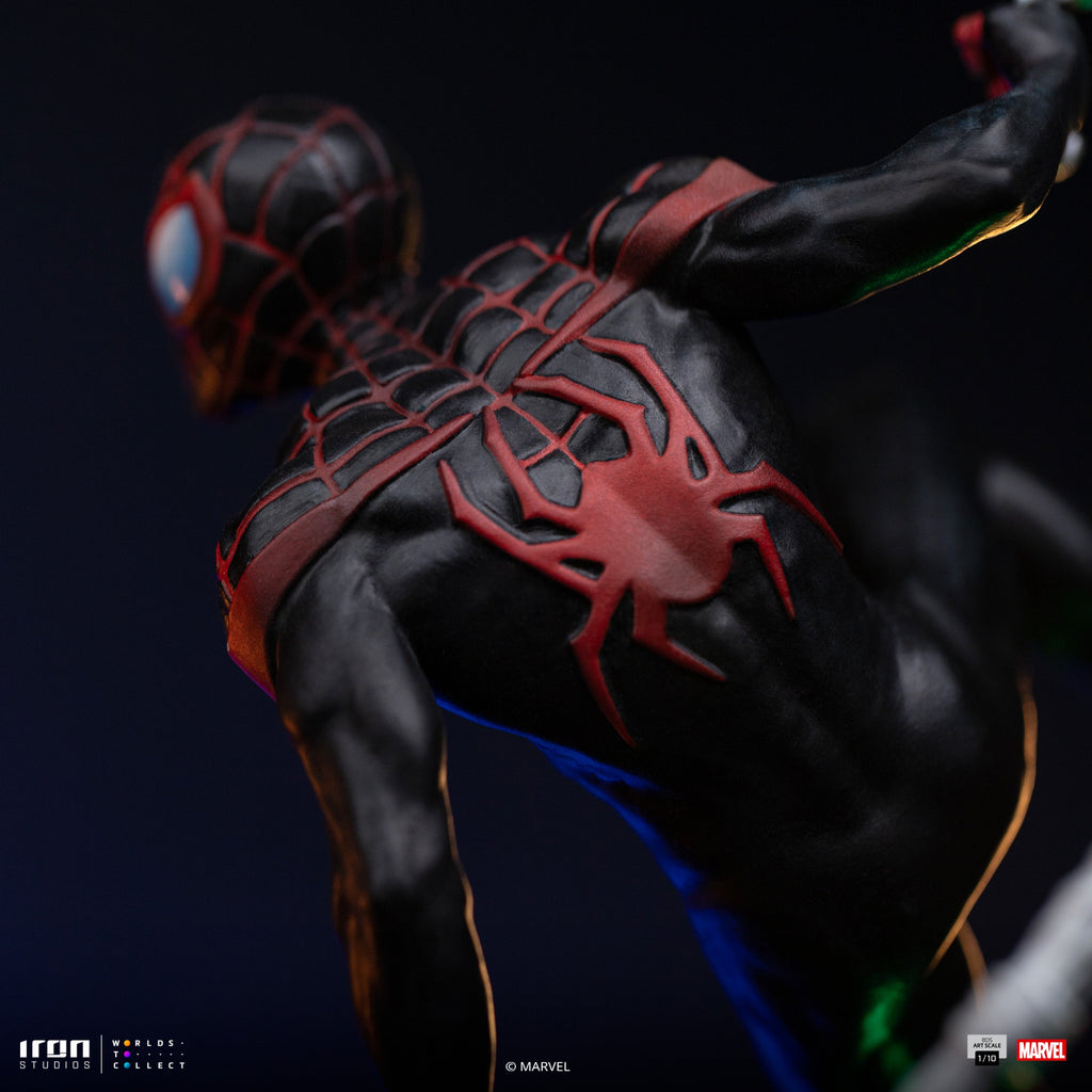 Miles Morales - Spider-Man vs Villains Diorama - BDS Art Scale 1/10 - Iron Studios