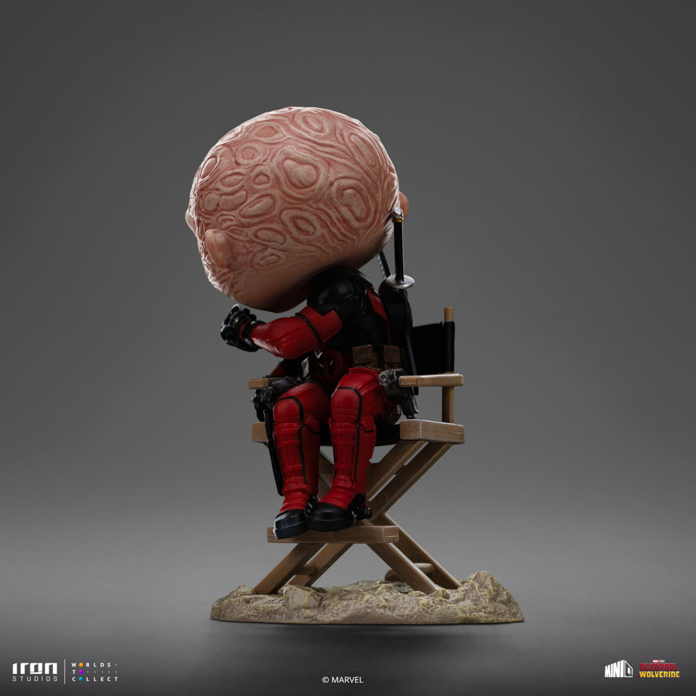 Statue Deadpool (Unmasked Version)  Deadpool & Wolverine  Minico  Iron Studios