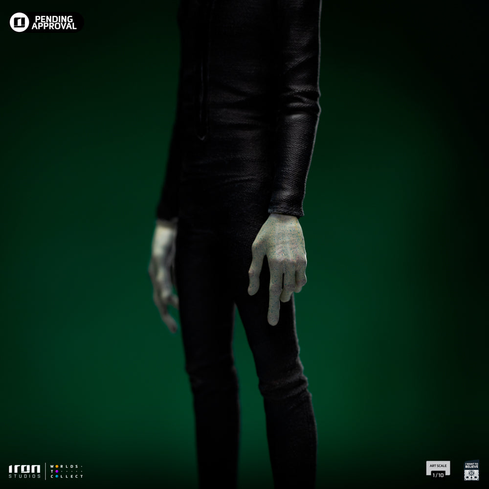 Statue Grey Alien  I Want To Believe  Art Scale 1/10  Iron Studios