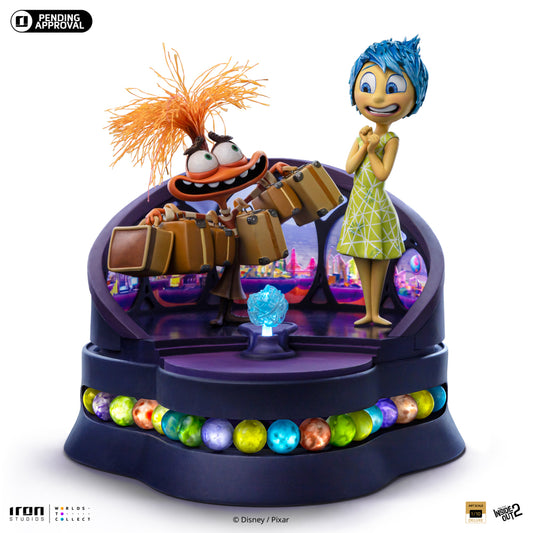 Digital Pre-Order - Statue Joy and Anxiety Deluxe - Inside Out 2 - Art Scale 1/10 - Iron Studios