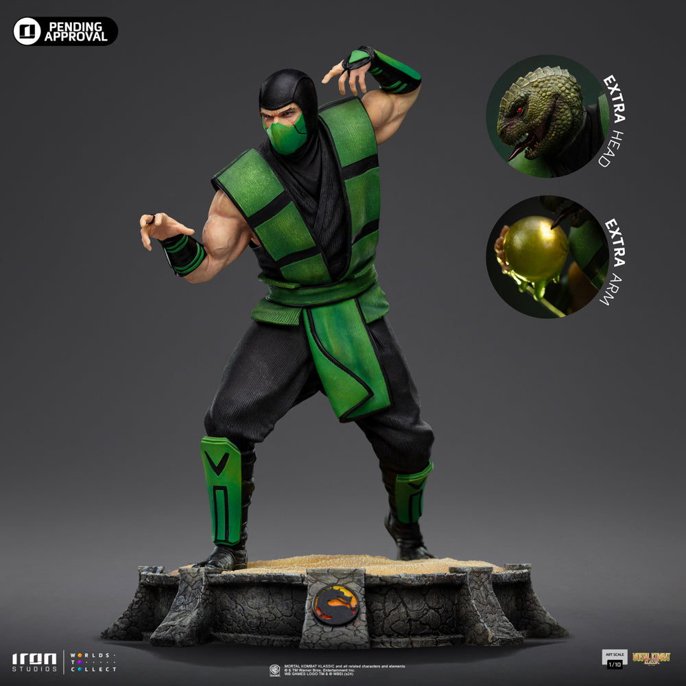 Digital Pre-Order - Statue Reptile - Mortal Kombat - Art Scale 1/10 - Iron Studios