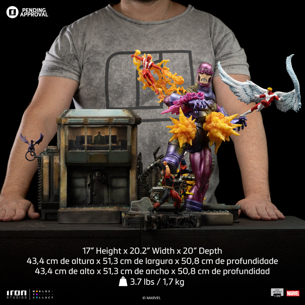 Digital Pre-Order - X-Men Danger Room B - X-Men - Demi Art Scale 1/20 - Iron Studios