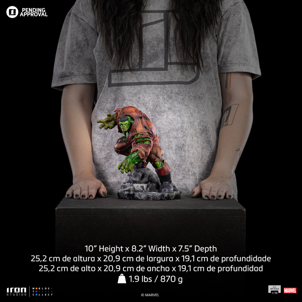 Digital Pre-Order - Statue Hulk - Infinity Gauntlet Diorama - Art Scale 1/10 - Iron Studios