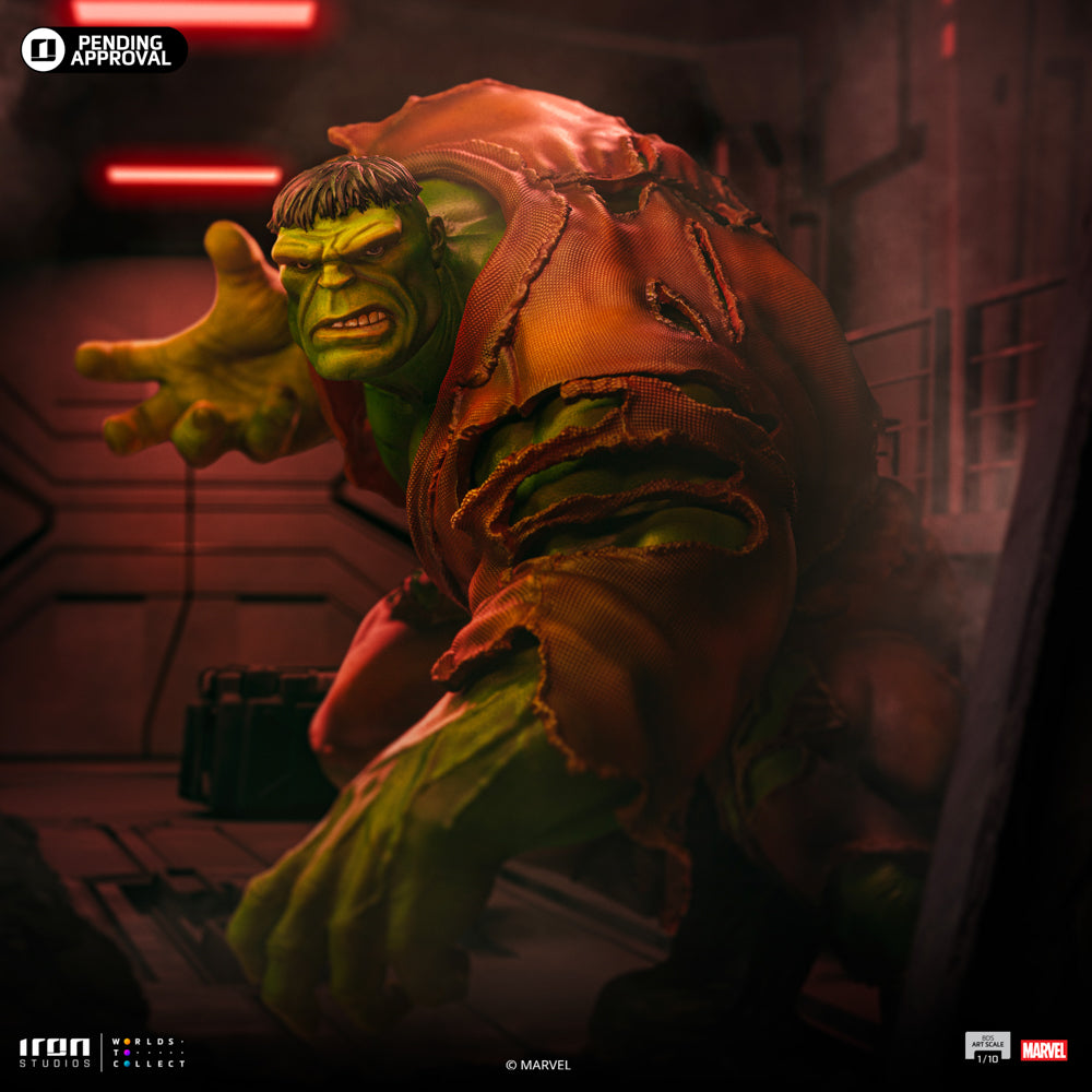Digital Pre-Order - Statue Hulk - Infinity Gauntlet Diorama - Art Scale 1/10 - Iron Studios
