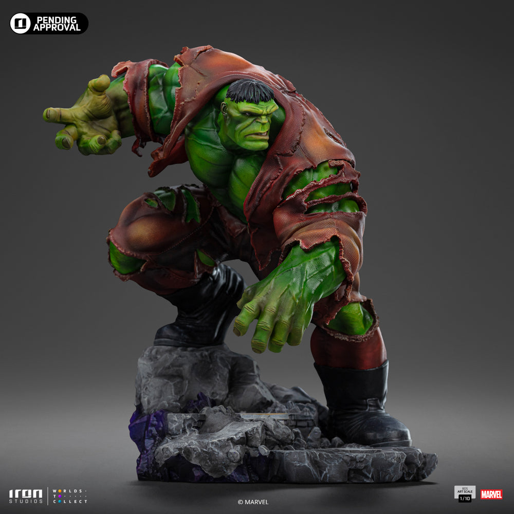 Digital Pre-Order - Statue Hulk - Infinity Gauntlet Diorama - Art Scale 1/10 - Iron Studios