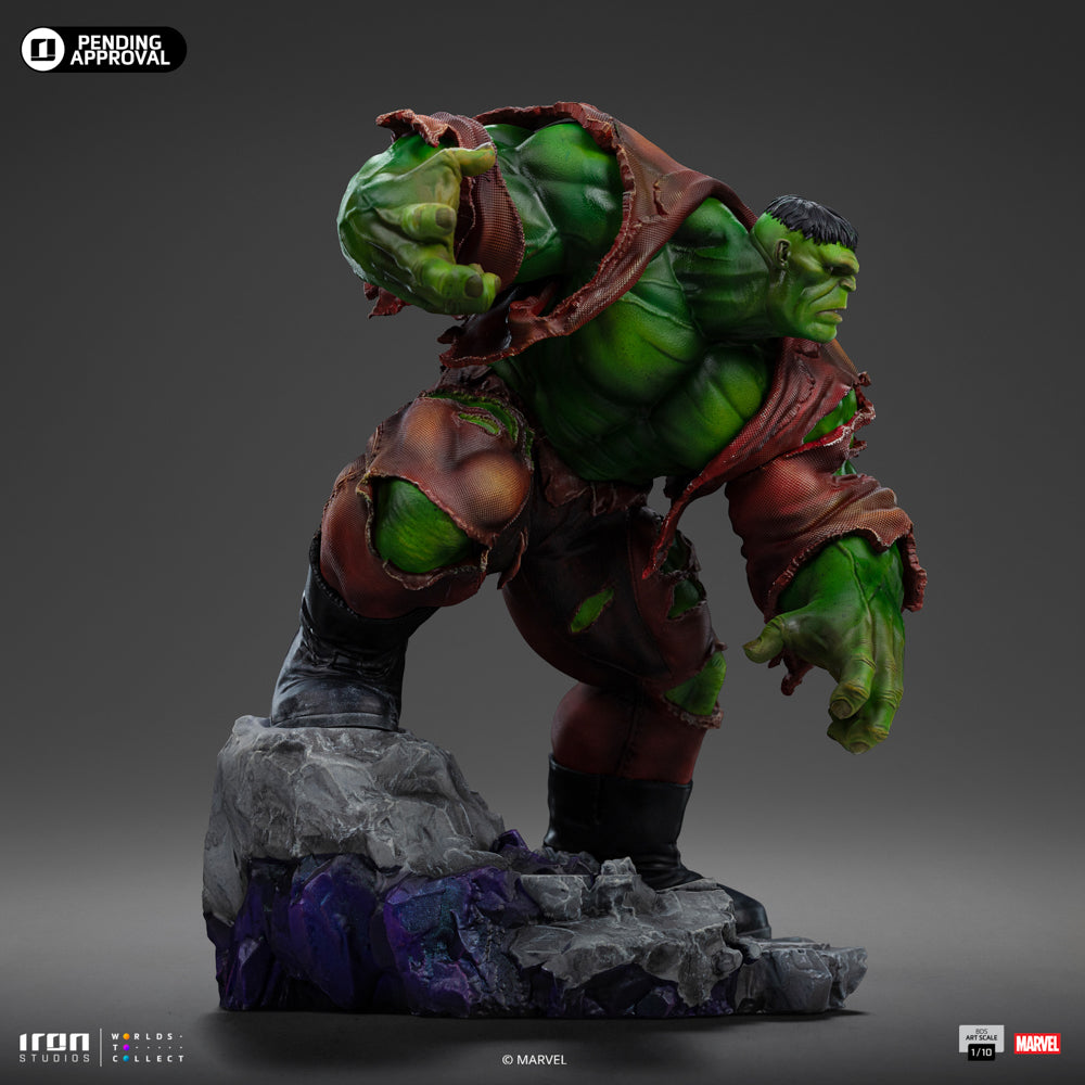 Digital Pre-Order - Statue Hulk - Infinity Gauntlet Diorama - Art Scale 1/10 - Iron Studios