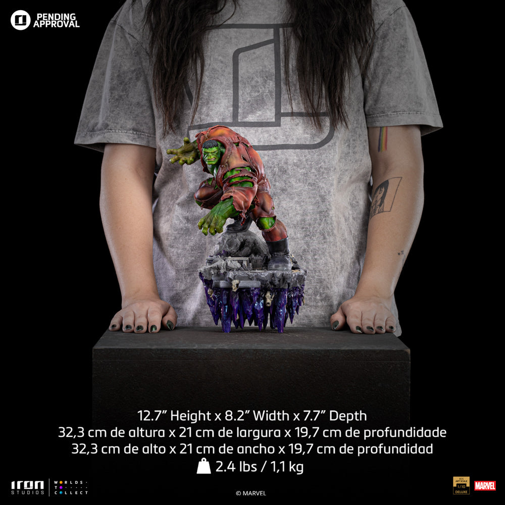 Digital Pre-Order - Statue Hulk Deluxe - Infinity Gauntlet Diorama - Art Scale 1/10 - Iron Studios
