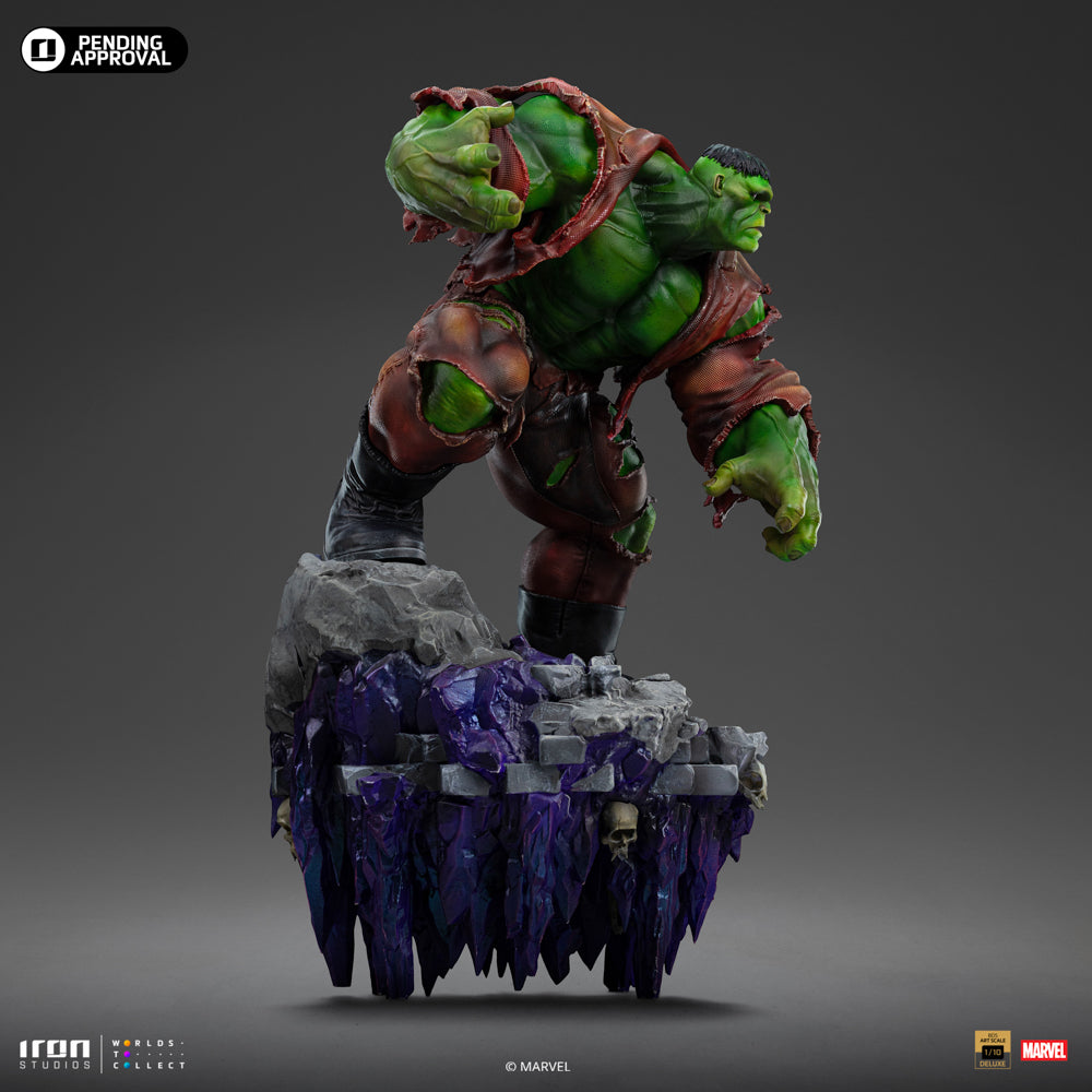 Digital Pre-Order - Statue Hulk Deluxe - Infinity Gauntlet Diorama - Art Scale 1/10 - Iron Studios