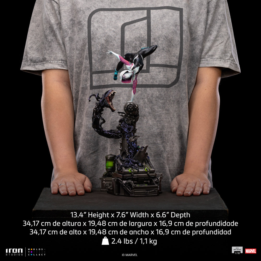 Digital Pre-Order - Statue Ghost-Spider - Spider-Man vs Villains Diorama - Art Scale 1/10 - Iron Studios