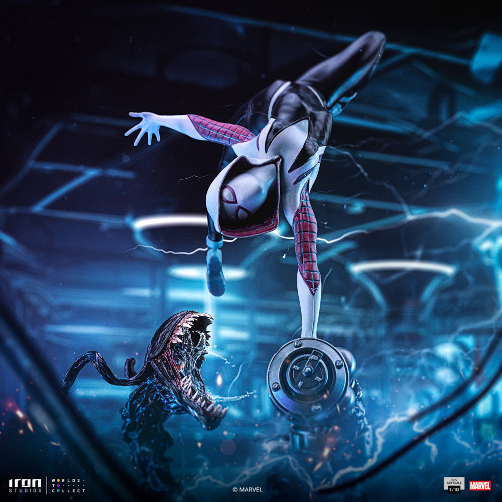 Digital Pre-Order - Statue Ghost-Spider - Spider-Man vs Villains Diorama - Art Scale 1/10 - Iron Studios