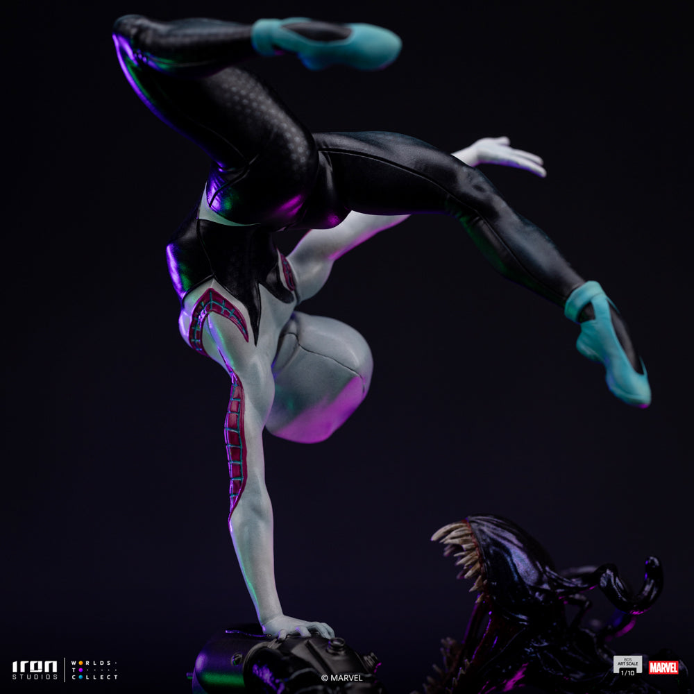 Digital Pre-Order - Statue Ghost-Spider - Spider-Man vs Villains Diorama - Art Scale 1/10 - Iron Studios