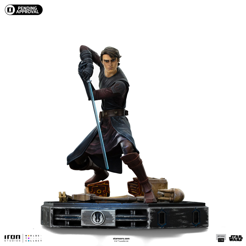 Digital Pre-Order - Statue Anakin Skywalker - Star Wars: Clone Wars - Art Scale 1/10 - Iron Studios