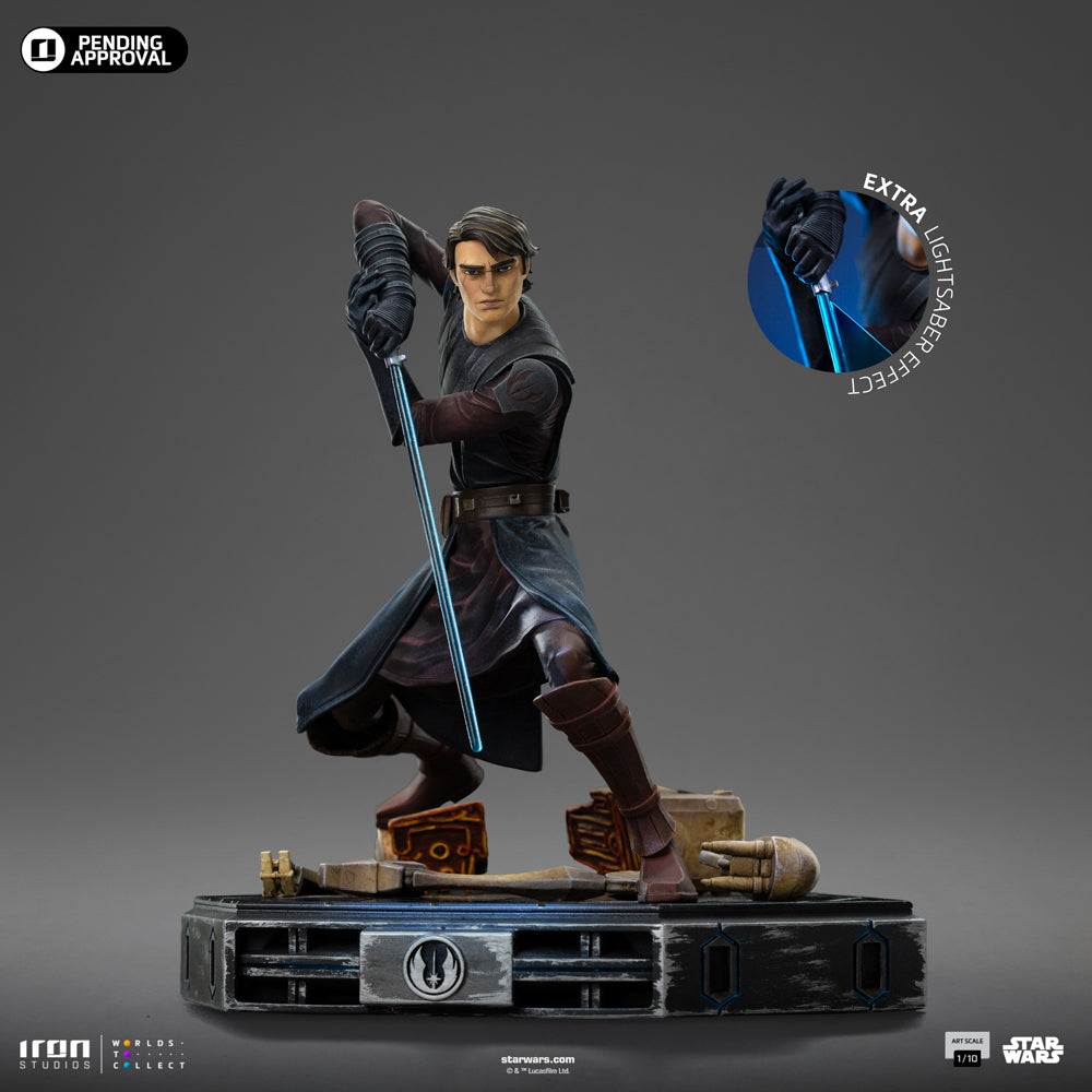 Digital Pre-Order - Statue Anakin Skywalker - Star Wars: Clone Wars - Art Scale 1/10 - Iron Studios