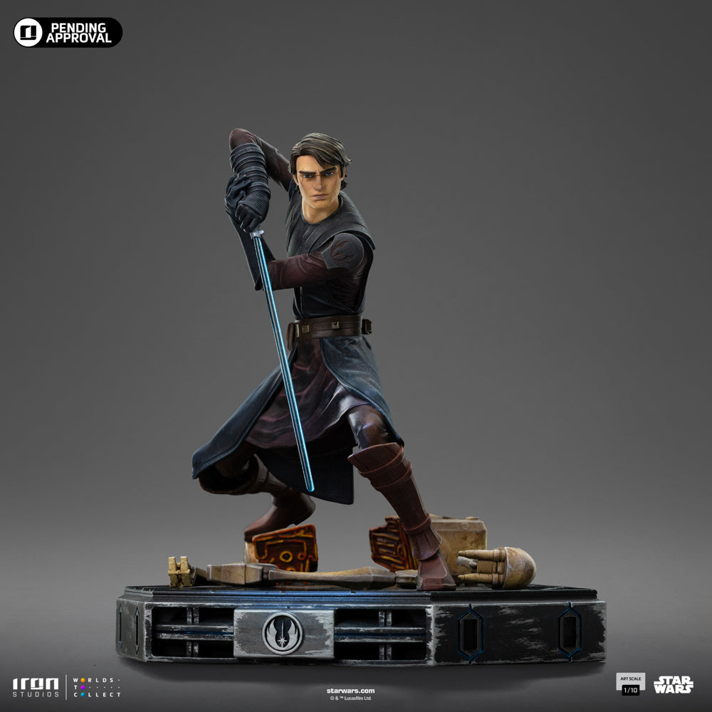 Digital Pre-Order - Statue Anakin Skywalker - Star Wars: Clone Wars - Art Scale 1/10 - Iron Studios