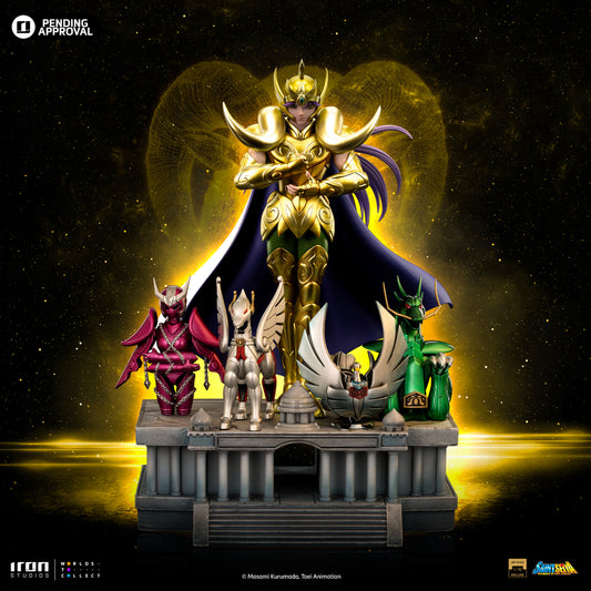 Digital Pre-Order - Statue Aries Mu - Saint Seiya - Deluxe Art Scale 1/10 - Iron Studios