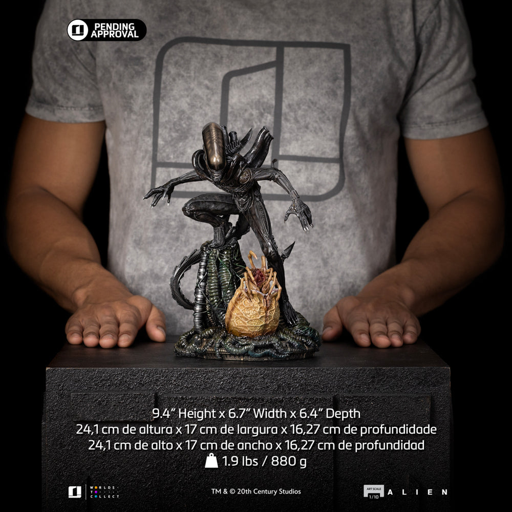 Digital Pre-Order - Statue Alien Big Chap - Alien - Art Scale 1/10 - Iron Studios