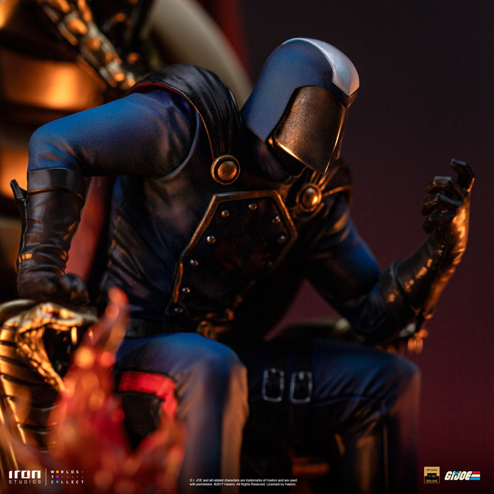 Digital Pre-Order Statue Cobra Commander - G.I Joe - Art Scale 1/10 - Iron Studios