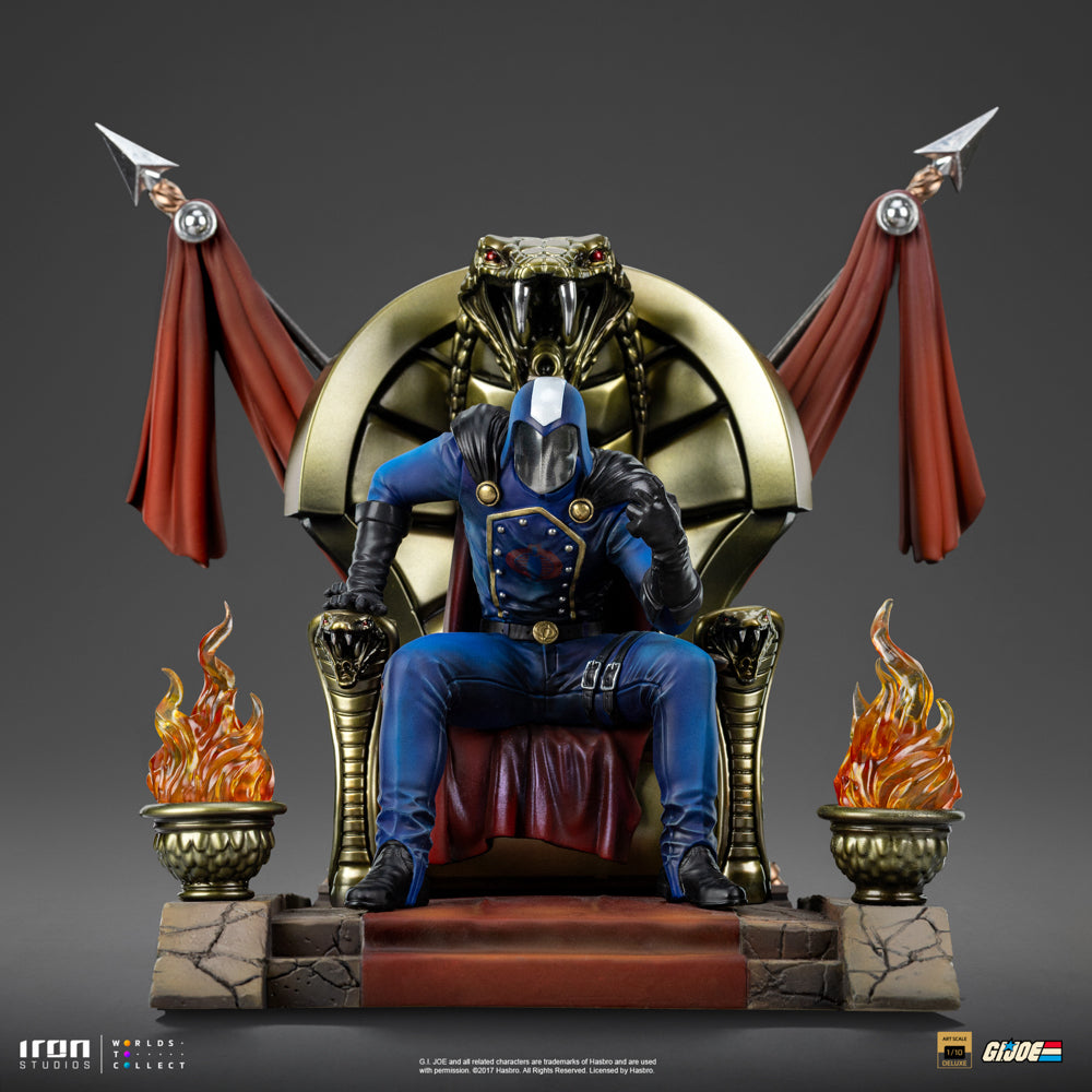 Digital Pre-Order Statue Cobra Commander - G.I Joe - Art Scale 1/10 - Iron Studios
