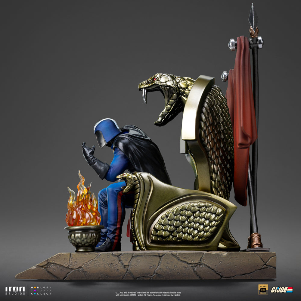 Digital Pre-Order Statue Cobra Commander - G.I Joe - Art Scale 1/10 - Iron Studios
