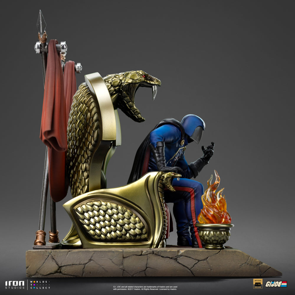Digital Pre-Order Statue Cobra Commander - G.I Joe - Art Scale 1/10 - Iron Studios